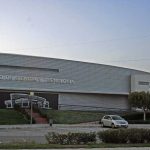 Centro de Ciencia y Tecnología del Parque Tecnológico de Andalucía. Fachada principal. Detalle (foto Francisco Rodríguez Marín)