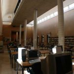 Archivo Histórico Provincial de Málaga. Sala de investigadores. Detalle (foto Rodríguez Marín)