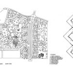 Urbanización Playamar, Torremolinos. Plano de conjunto y planta tipo de torre de apartamentos (Estudio Lamela).