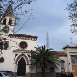 Iglesia Parroquial de Ntra. Sra. de los Dolores (Puerto de la Torre). Fachada principal. Vista general (foto Rodríguez Marín)